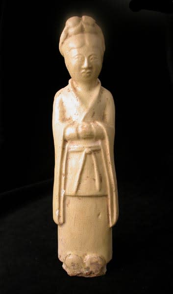 Sui Glazed Lady-in-Waiting, 581 CE - 618 CE