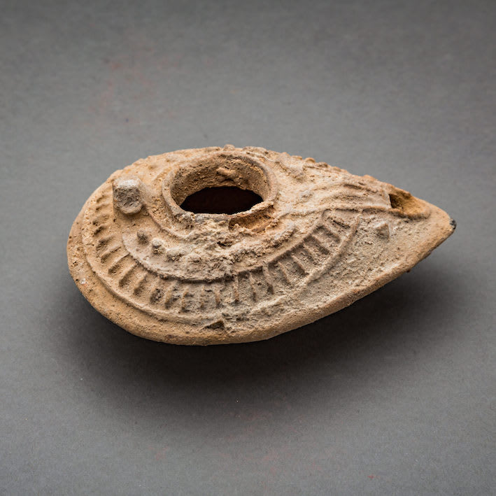 Byzantine Oil Lamp, 400 CE - 600 CE