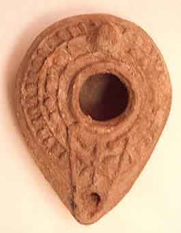 Byzantine Oil Lamp, 400 CE - 600 CE