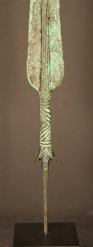 Late Bronze Age Spearhead, 1500 BCE - 1200 BCE