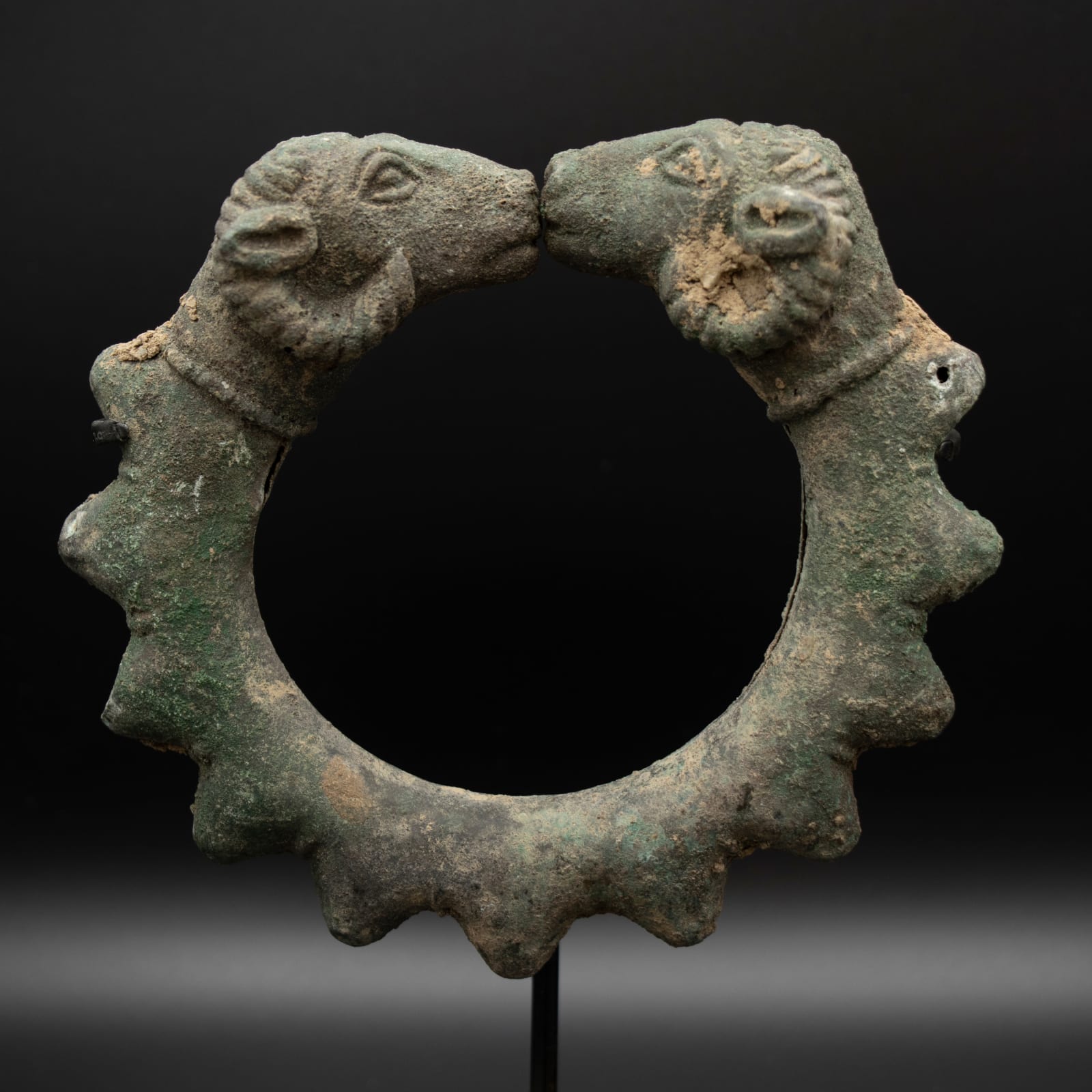 Achaemenid Large Silver Arm Bands , 500 BCE - 400 BCE