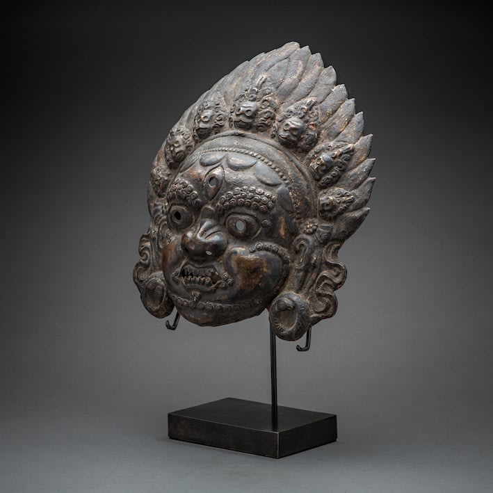Nepalese Bhairava Mask, 1800 CE - 1900 CE