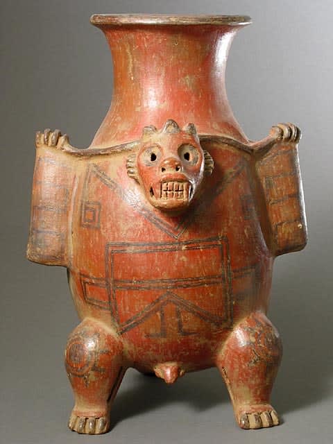 Zoomorphic Effigy Vessel, 300 BCE - 500 CE