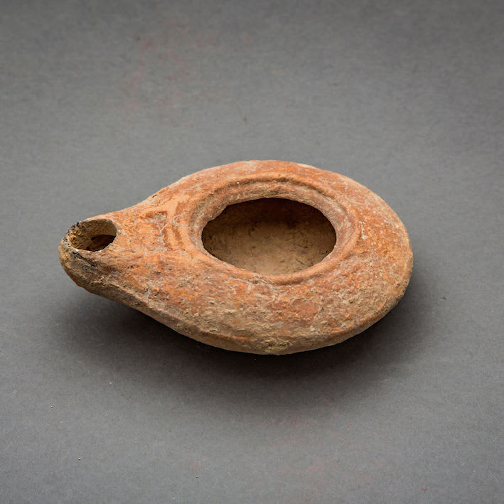 Late Roman Period Oil Lamp, 200 CE - 400 CE
