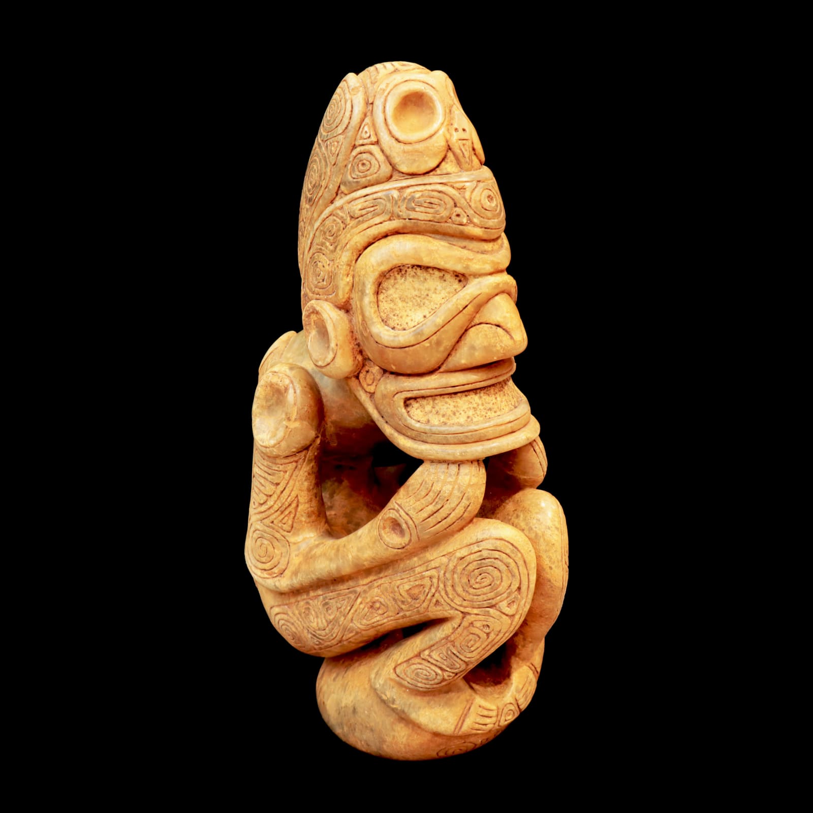Taíno Zemí Sculpture , AD 1300 - AD 1400