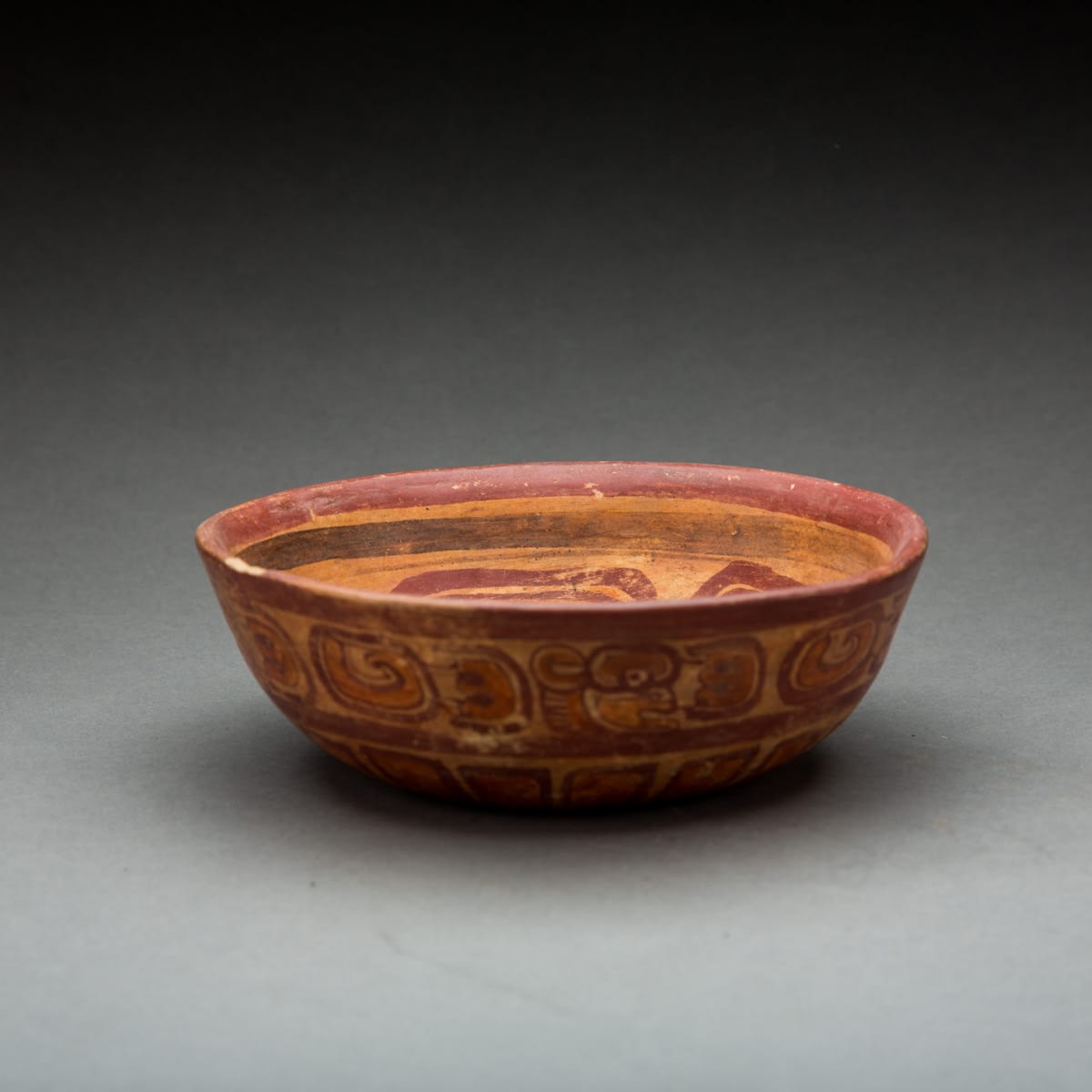 Mayan Copador Polychrome Bowl, 300 CE - 900 CE