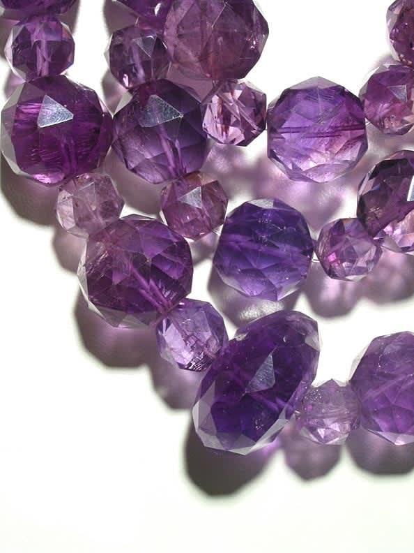 Amethyst Bead Necklace