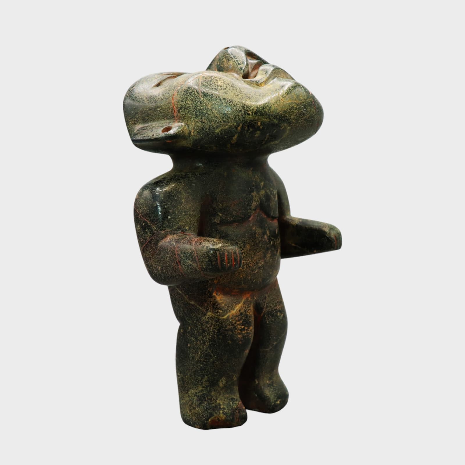 Olmec 'Stargazer' Figure, 900 BC - 600 BC