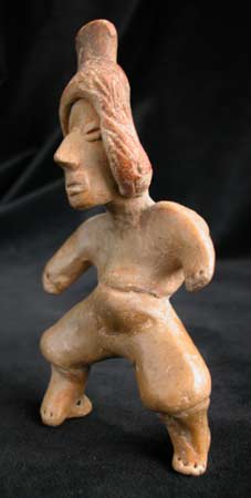 Jalisco Statuette of a Standing Man, 300 BCE - 300 CE