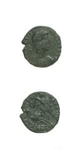 Bronze Centenionalis of Emperor Constantius II, 348 CE - 361 CE