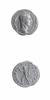 Silver Denarius of Emperor Severus Alexander, 222 CE - 228 CE