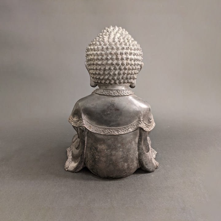 Bronze figure of Amitabha, 15th Century CE - 17th Century CE