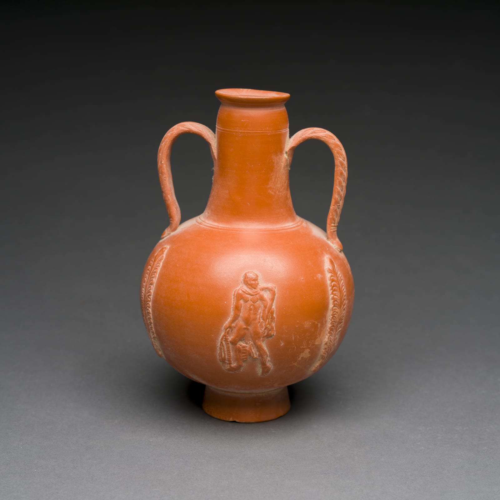North African Terra Sigillata Amphora with Stamp Mold Reliefs, 200 CE - 300 CE