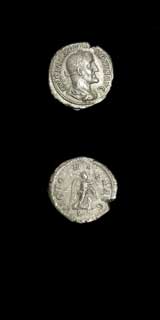 Silver Denarius of Emperor Maximinus I, 235 CE - 238 CE