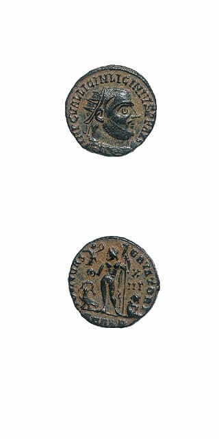 Bronze Coin of Emperor Licinius, 308 CE - 324 CE