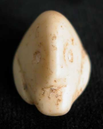 Mesopotamian Stone Amulet of a Head, 3000 BCE - 2000 BCE