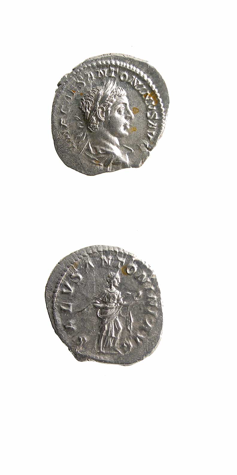 Silver Denarius of Emperor Elagabalus, 219 CE