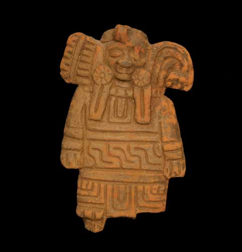 Mayan Terracotta Figure of a Shaman, 300 CE - 600 CE