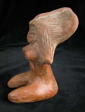 Valdivian Seated Fertility Goddess, 2500 BCE - 1500 BCE