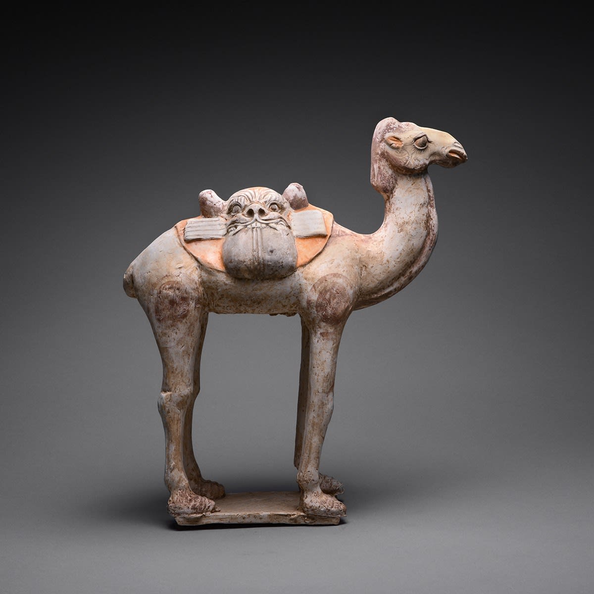 Tang Terracotta Sculpture of a Camel, 618 CE - 906 CE