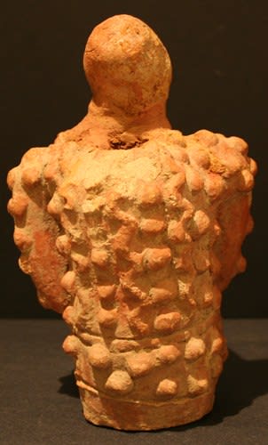 Djenne Terracotta Figure of a Kneeling Male, 1200 CE - 1400 CE