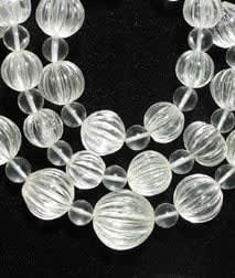 Rock Crystal Bead Necklace