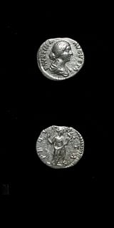 Silver Denarius of Empress Faustina Junior, 145 CE - 176 CE