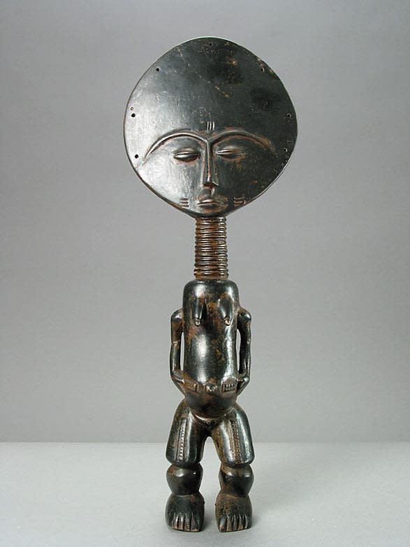 Asante Wooden Akua'ba Doll, 20th Century CE