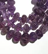 Amethyst Bead Necklace