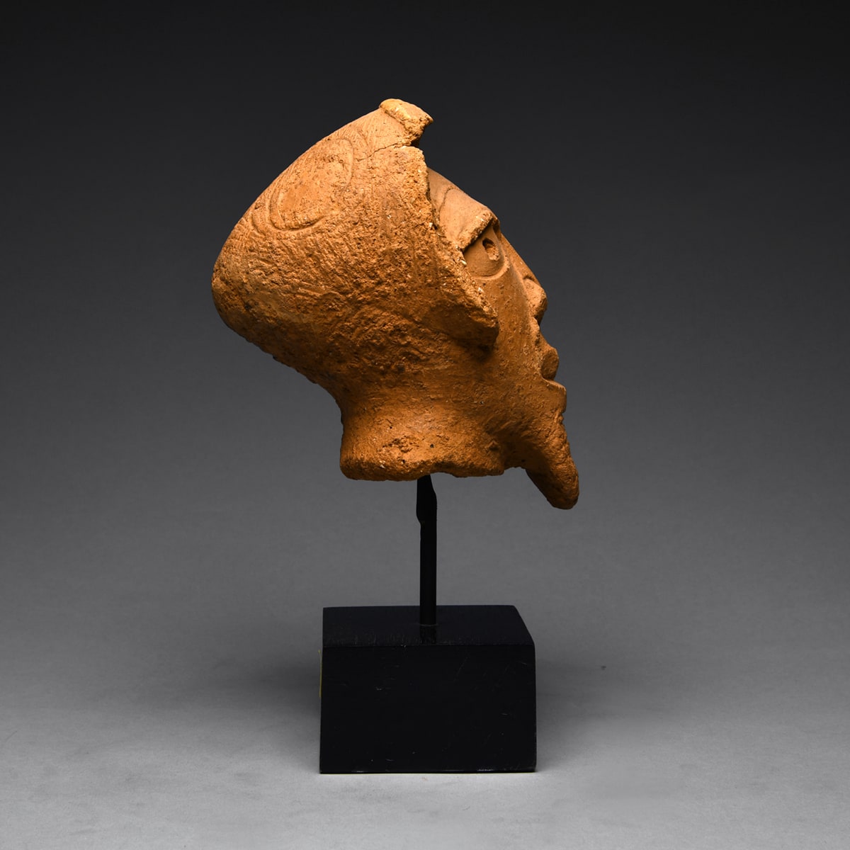 Nok Terracotta Head, 300 BCE - 300 CE