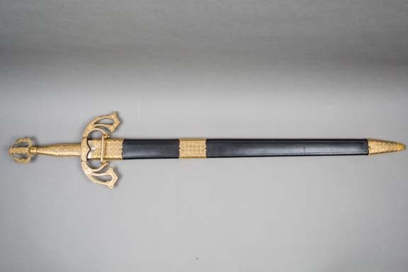 Damascened Toledo Sword, imitating La Tizona, Nineteenth Century AD