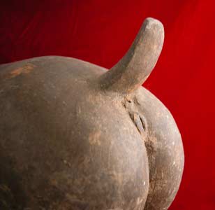 Han Terracotta Sculpture of a Goat, 206 BCE - 220 CE