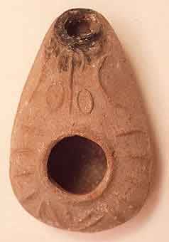 Byzantine Oil Lamp, 400 CE - 600 CE