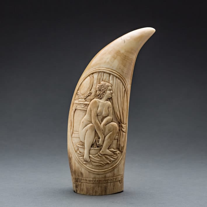 Scrimshaw ivory, 1800 BCE - 1900 CE