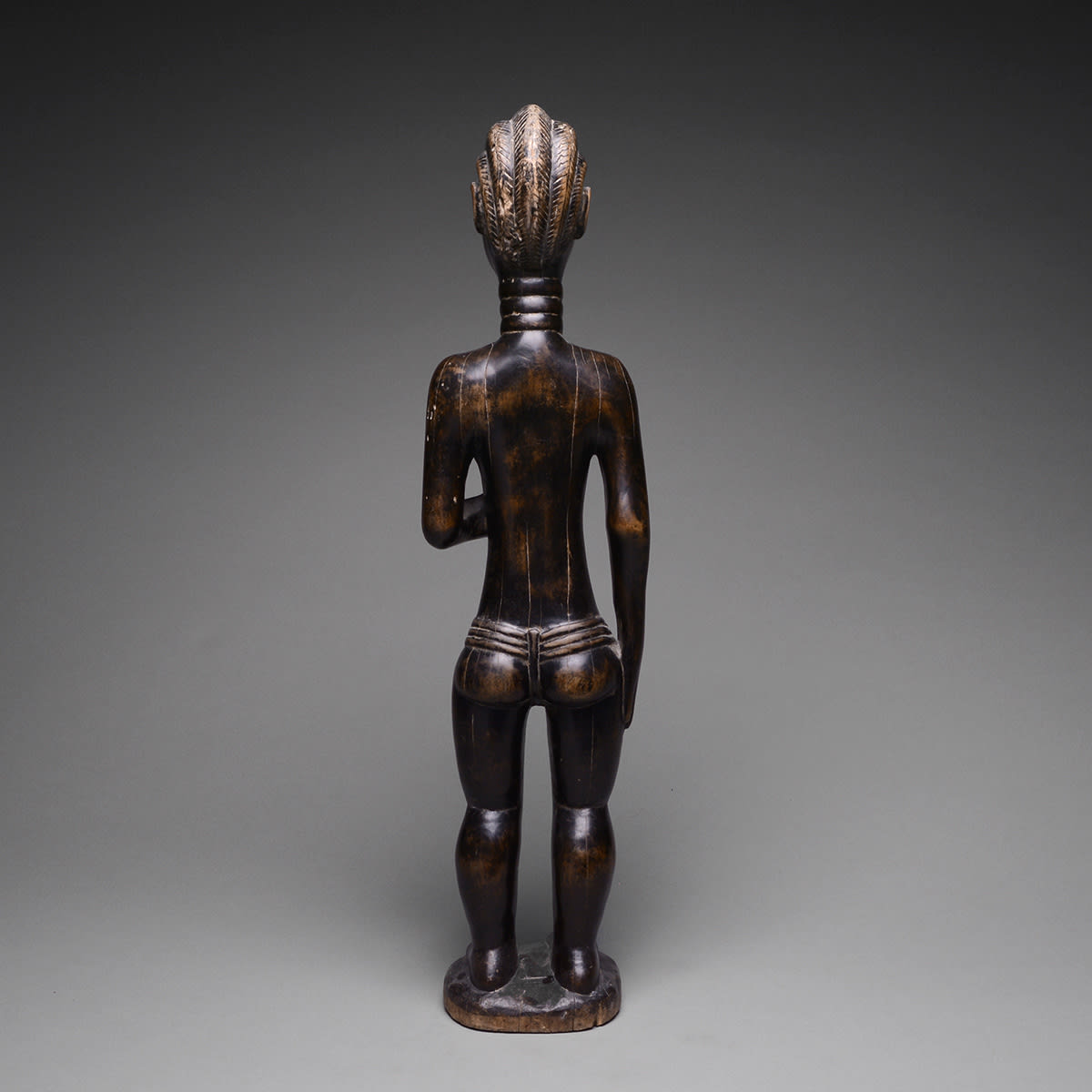 Djimini Wooden Sculpture of a Woman, 20th Century CE