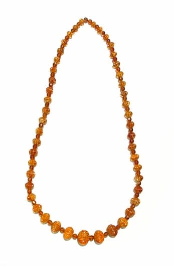 Citrine Bead Necklace