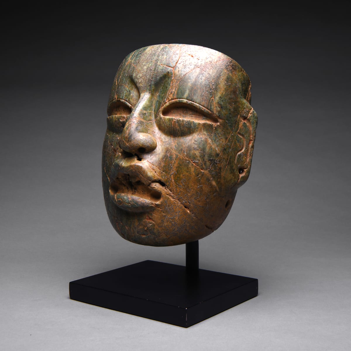 Olmec Jade Mask, 900 BCE - 500 BCE