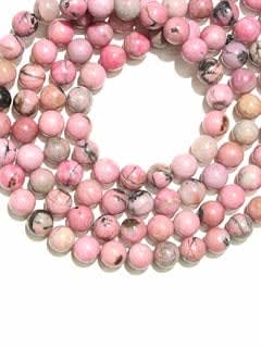 Rhodonite Bead Necklace