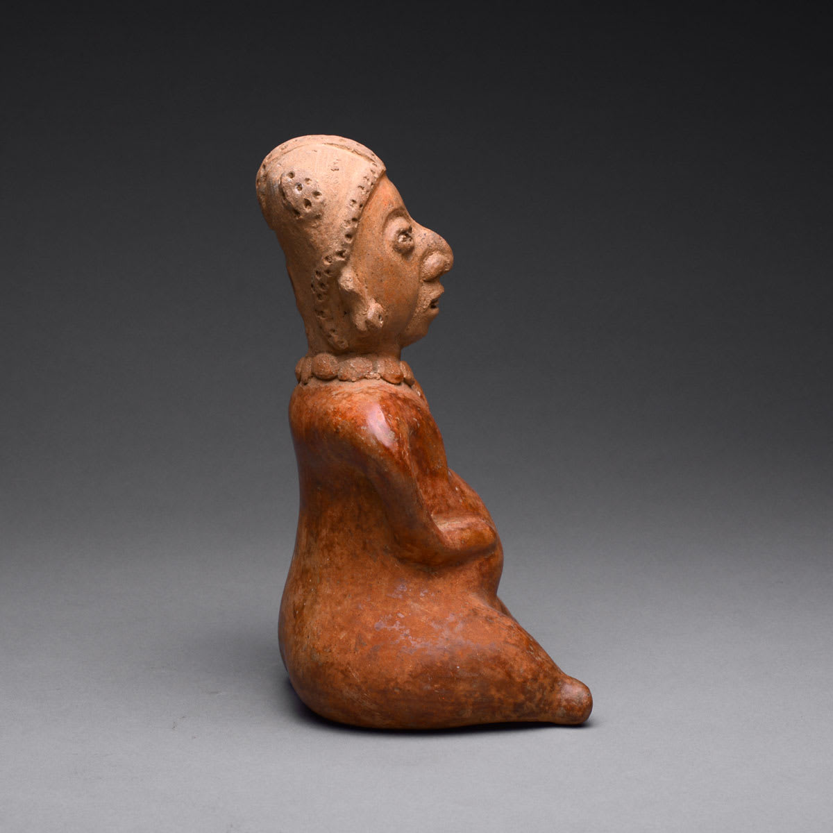 Mayan Seated Fertility Sculpture, 300 CE - 900 CE