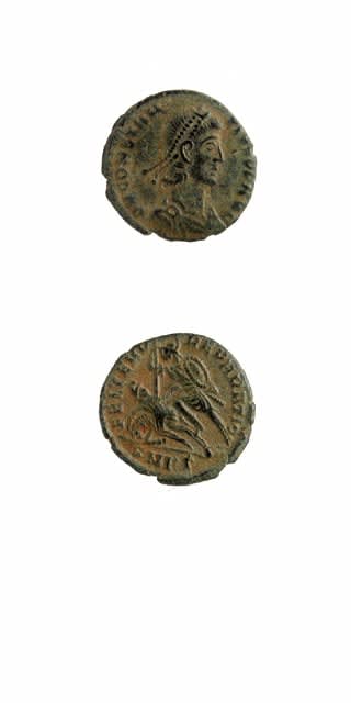 Bronze Centenionalis of Emperor Constantius II, 348 CE - 361 CE