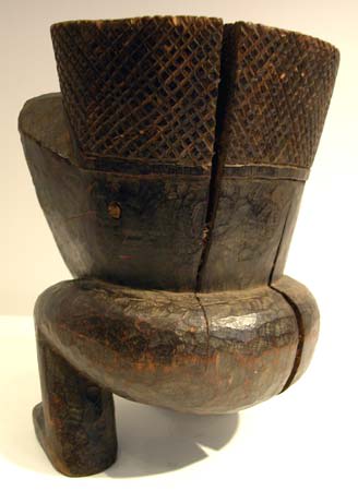 Kuba Wooden Palm Wine Cup, 20th Century CE