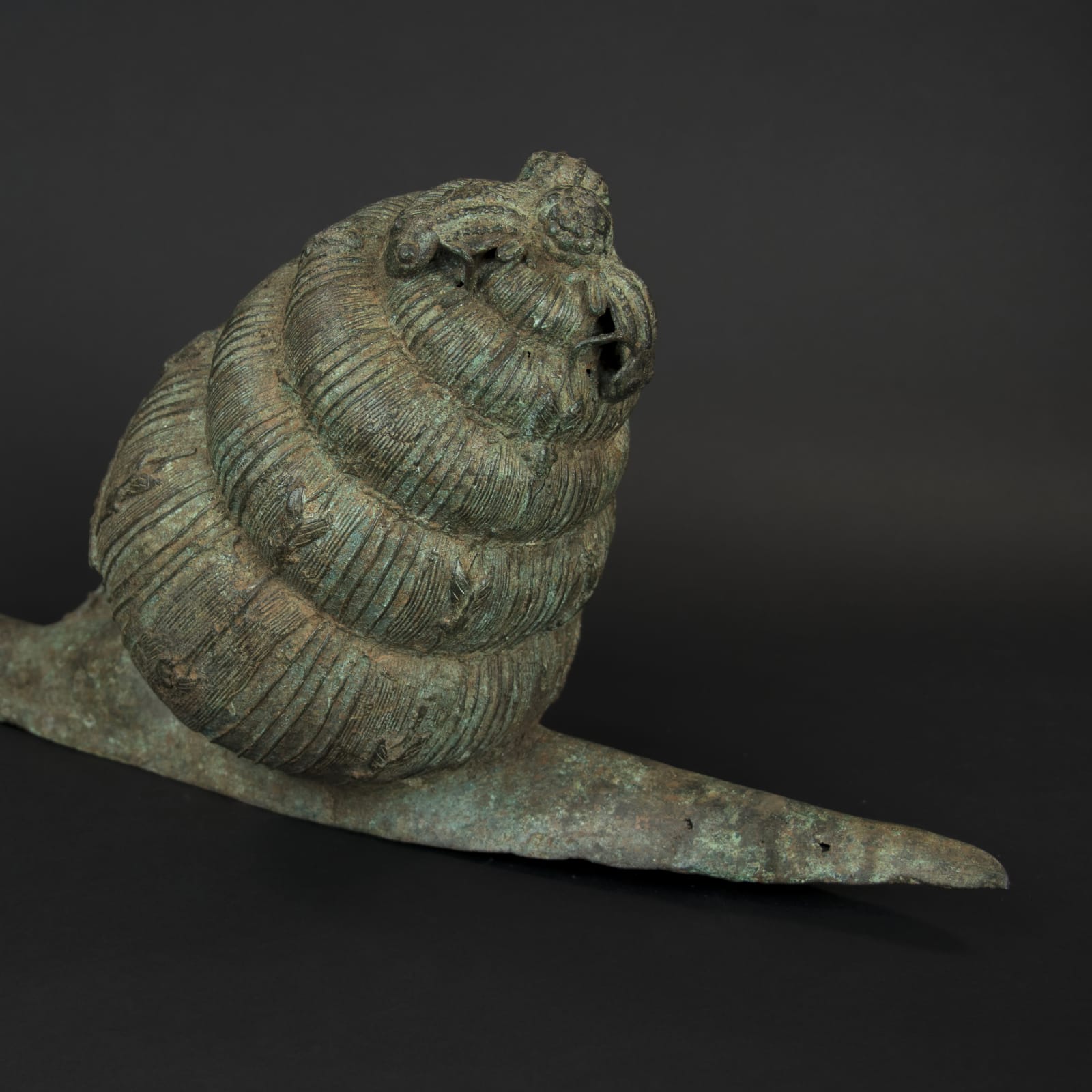 Igbo-Ukwu Bronze Snail, 19th to 20th century AD