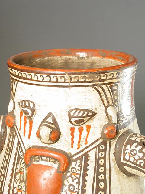 Guanacaste-Nicoya Tlaloc Effigy Vessel, 1200 CE - 1550 CE