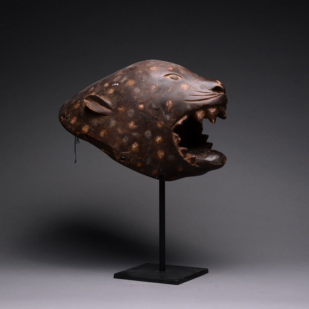 Wooden Mask of a Lion, 20th Century CE