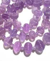 Amethyst Bead Necklace