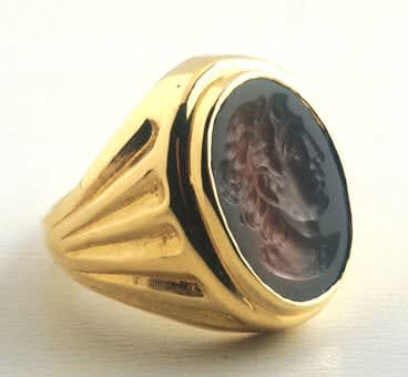 Classical Revival Intaglio of Alexander the Great, 1700 CE - 1800 CE