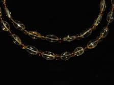 Citrine Bead Necklace