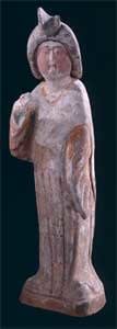 T'ang Sculpture of a Lady-in-Waiting, 618 CE - 906 CE