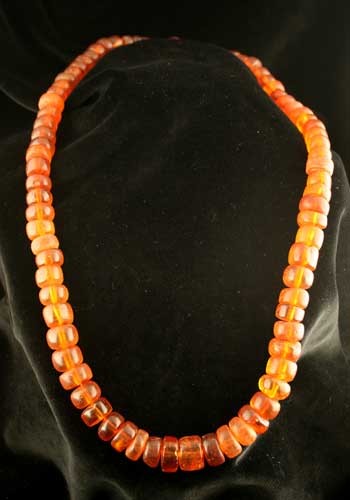 Amber Bead Necklace