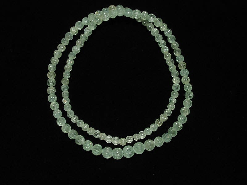Aquamarine Beaded Necklace